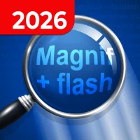 Lupa s mikroskopom a svetlom