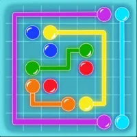 Spojte bodky: farebné puzzle